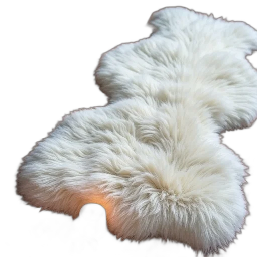 hair, jacket, crown, hat, 3d render, photorealistic, fluffy, white transparent PNG cut-out
