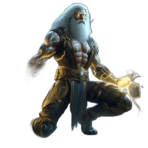 robot, concept art, fantasy art, 3d render, golden, ancient, yet, authoritative transparent PNG cut-out