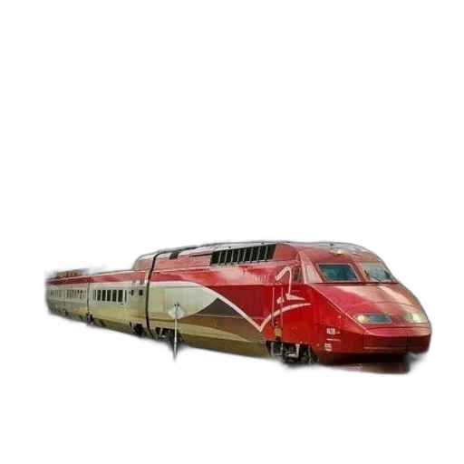 car, weapon, hair, 3d render, photorealistic, concept art, red, train transparent PNG cut-out