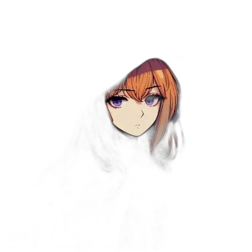 face, mask, hair, staff, anime, pixel art, photorealistic, concept art transparent PNG cut-out