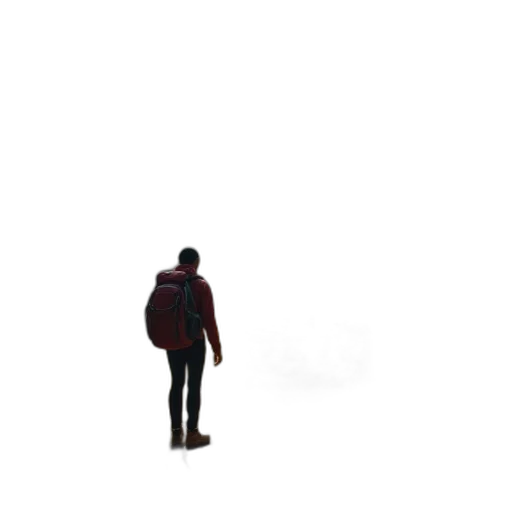 jacket, robot, creature, umbrella transparent PNG cut-out