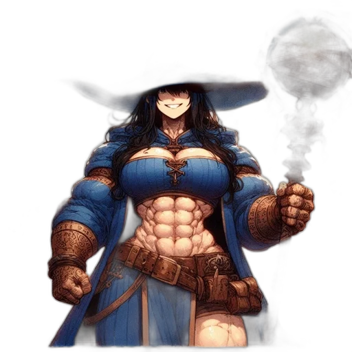 staff, sword, weapon, hat, fantasy art, concept art, comic book art, pixel art transparent PNG cut-out