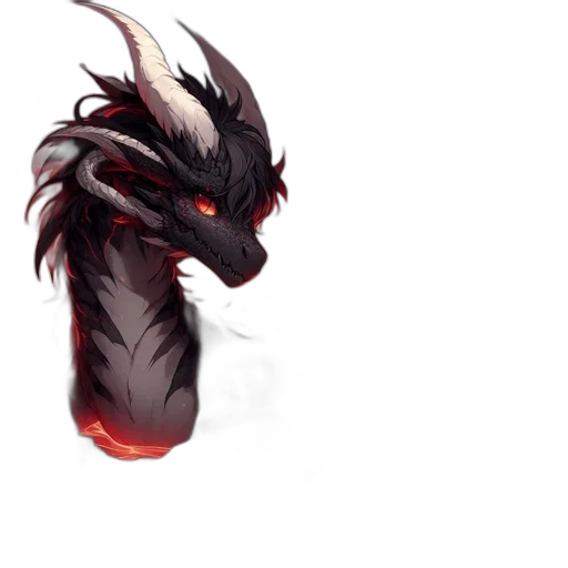 dragon, creature, staff, weapon, fantasy art, concept art, pixel art, 3d render transparent PNG cut-out