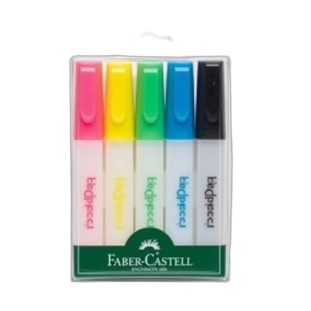 pastel, neon, colorful, green, pack, faber-castell, highlighters, various transparent PNG cut-out