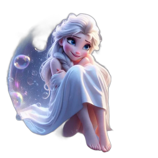 dress, staff, concept art, fantasy art, pixel art, 3d render, snow, outer space transparent PNG cut-out