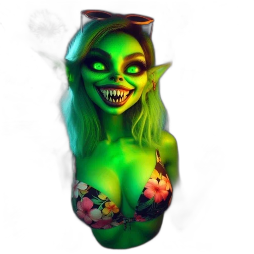 mask, creature, dress, bottle, fantasy art, concept art, 3d render, photorealistic transparent PNG cut-out