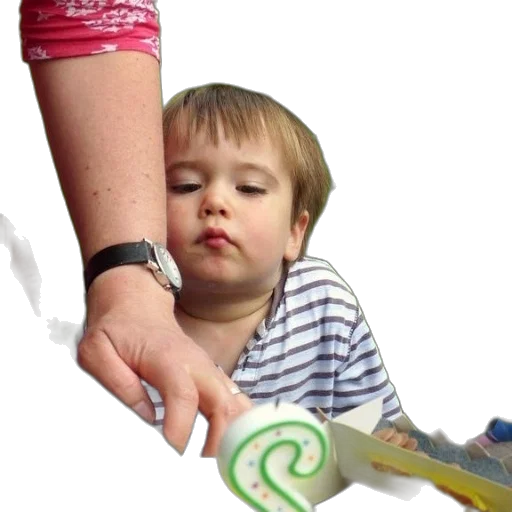 staff, weapon, photorealistic, child, blows, out, candles, birthday transparent PNG cut-out