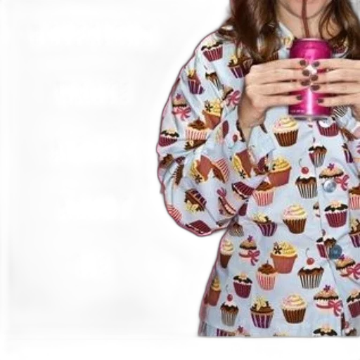 jacket, dress, food, jewelry, book, cover, woman, cupcake-patterned transparent PNG cut-out