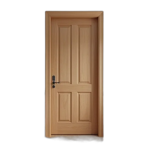 furniture, dress, face, staff, 3d render, wooden, door, smooth transparent PNG cut-out