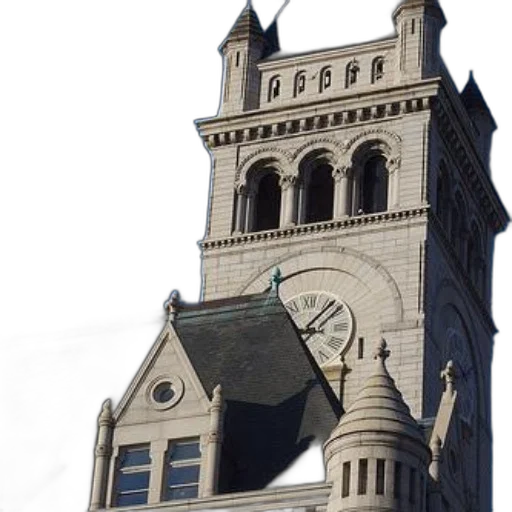 building, umbrella, staff, dress, 3d render, photorealistic, concept art, city street transparent PNG cut-out