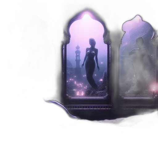 sword, concept art, fantasy art, anime, watercolor, fog, outer space, fire transparent PNG cut-out