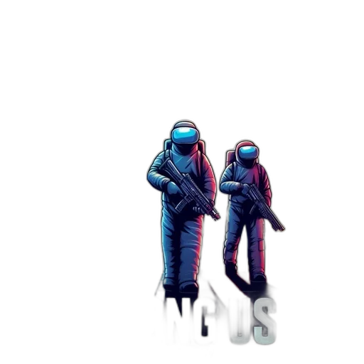 jacket, robot, mask, creature, concept art, pixel art, cyberpunk, vaporwave transparent PNG cut-out