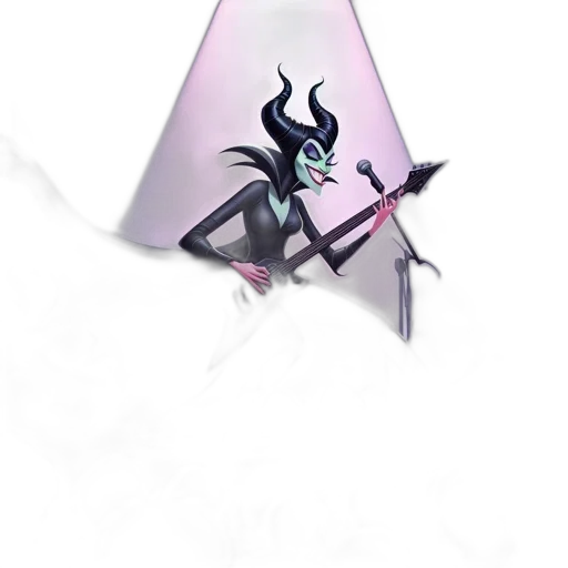 staff, creature, umbrella, dragon, concept art, 3d render, fantasy art, vaporwave transparent PNG cut-out