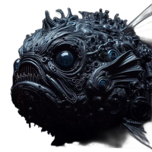 mask, creature, dragon, animal, concept art, photorealistic, fantasy art, 3d render transparent PNG cut-out