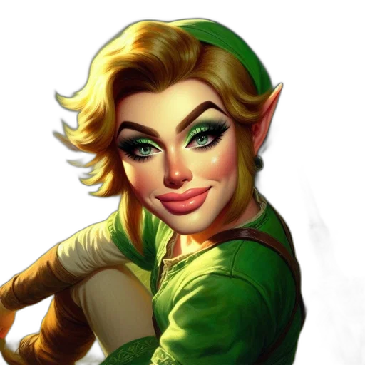 face, staff, mask, fantasy art, concept art, pixel art, photorealistic, green transparent PNG cut-out
