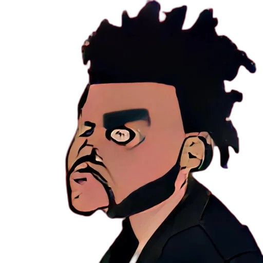 face, jacket, creature, hair, cartoon, anime, concept art, comic book art transparent PNG cut-out