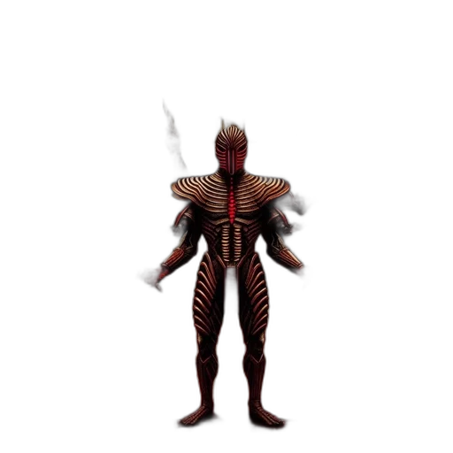 robot, sword, weapon, creature, 3d render, concept art, pixel art, fantasy art transparent PNG cut-out