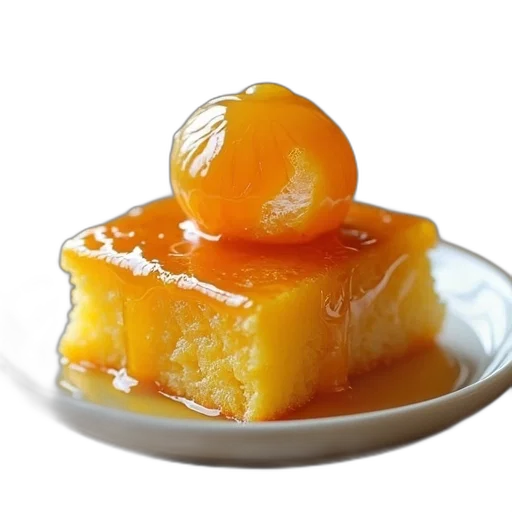 food, crown, 3d render, photorealistic transparent PNG cut-out