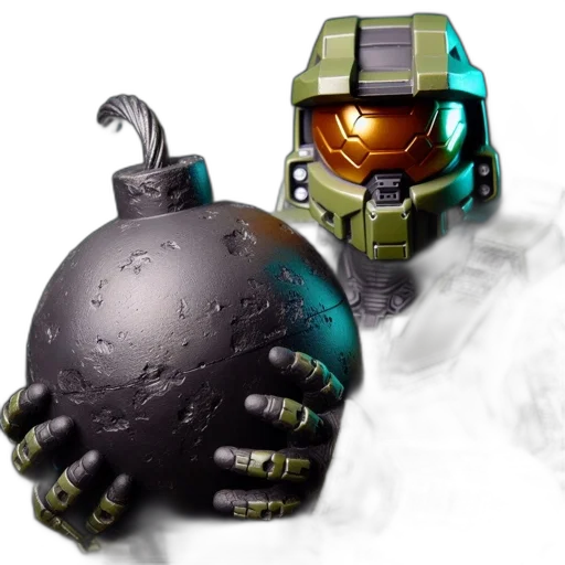 robot, mask, concept art, 3d render, photorealistic, fantasy art, figure, donning transparent PNG cut-out