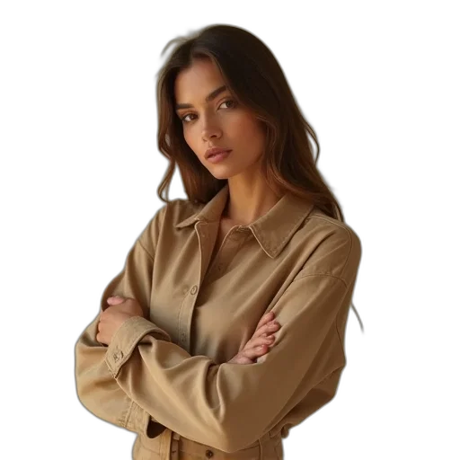 jacket, staff, jewelry, dress transparent PNG cut-out