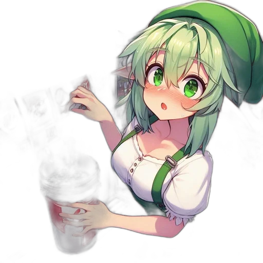staff, food, weapon, bottle, anime, pixel art, concept art, watercolor transparent PNG cut-out