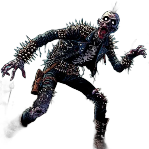 creature, staff, concept art, comic book art, fantasy art, 3d render, skeletal, spiky transparent PNG cut-out