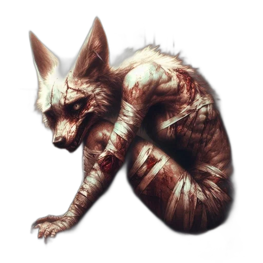creature, dragon, animal, mask, concept art, fantasy art, 3d render, watercolor transparent PNG cut-out