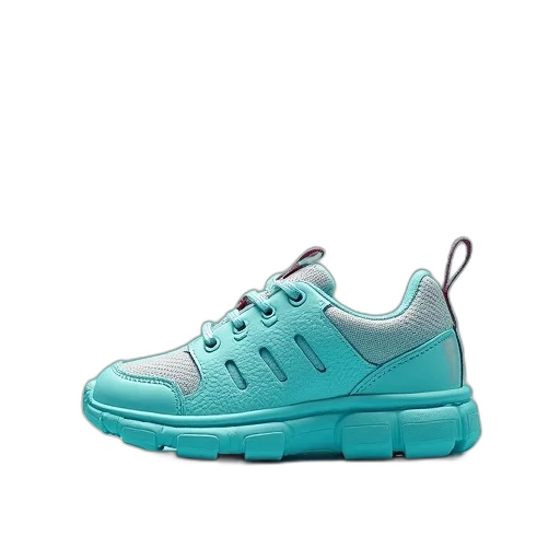 shoes, vaporwave, 3d render, pastel transparent PNG cut-out
