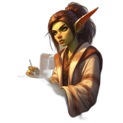 staff, face, fantasy art, concept art, pixel art, photorealistic, green, elven transparent PNG cut-out