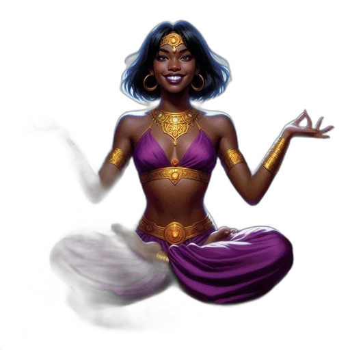 jewelry, concept art, fantasy art, comic book art, pixel art, golden, woman, sits transparent PNG cut-out