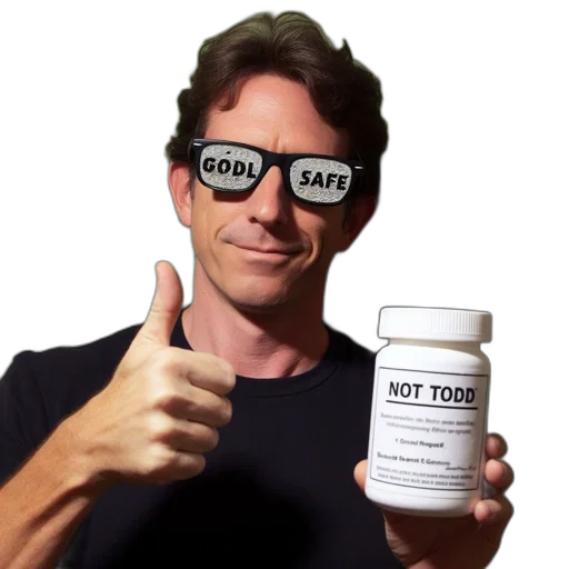 food, weapon, man, glasses, labeled, god, safe, gives transparent PNG cut-out