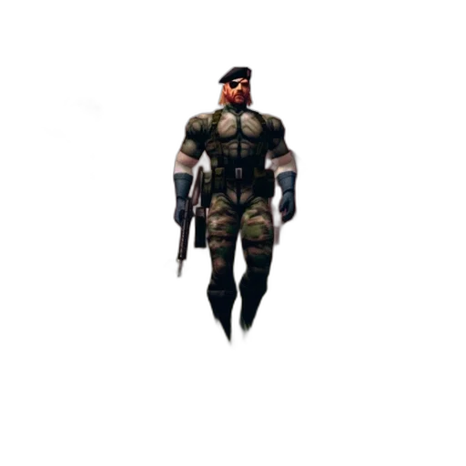 weapon, staff, animal, jacket, pixel art, concept art, 3d render, cyberpunk transparent PNG cut-out
