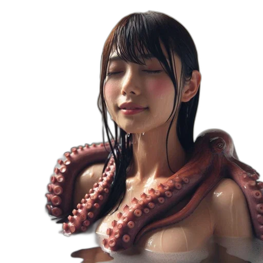 creature, animal, food, robot, 3d render, photorealistic, concept art, fantasy art transparent PNG cut-out