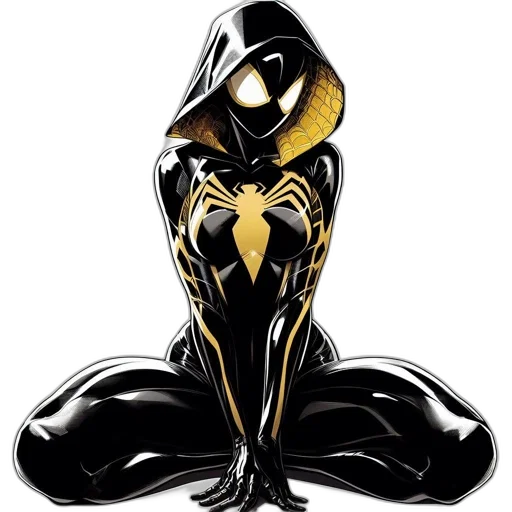 mask, jewelry, comic book art, concept art, 3d render, cartoon, superheroine, donning transparent PNG cut-out