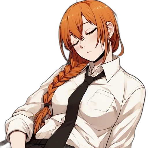staff, dress, jacket, hair, anime, cartoon, pixel art, monochrome transparent PNG cut-out