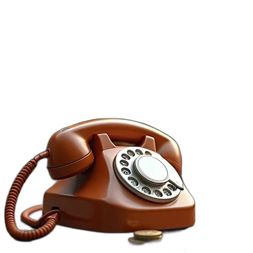 staff, 3d render, photorealistic, missed, call, balance, enquiry, bank transparent PNG cut-out