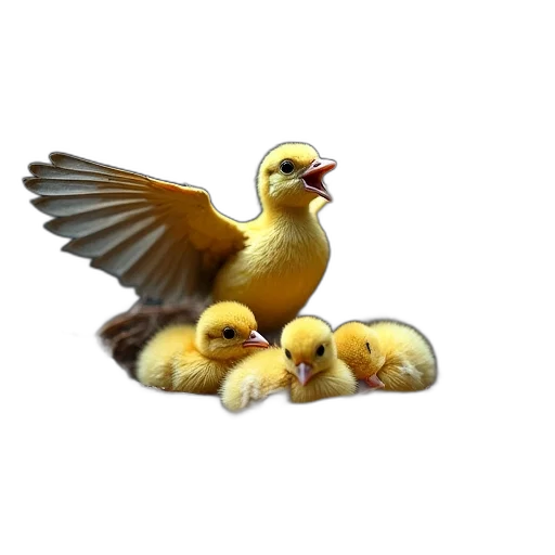 animal, 3d render, photorealistic, concept art, oil painting, golden, close-up, view transparent PNG cut-out