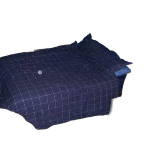 jacket, furniture, umbrella, dress, 3d render, messy, bedroom, blue transparent PNG cut-out