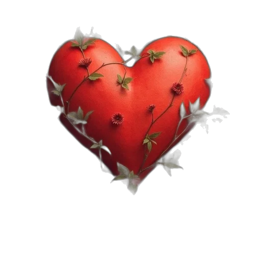 food, photorealistic, 3d render, red transparent PNG cut-out