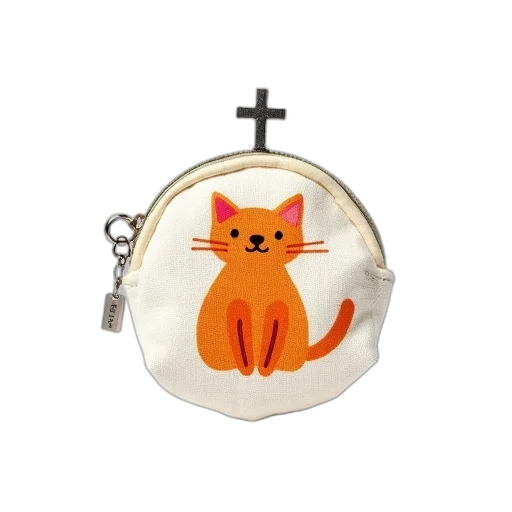 jewelry, hat, small, round, white, fabric, pouch, cute transparent PNG cut-out