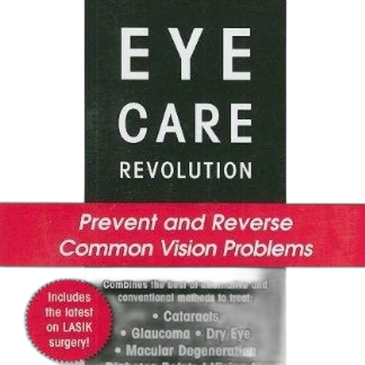 book, eye, care, revolution, offers, strategies, prevent, reverse transparent PNG cut-out