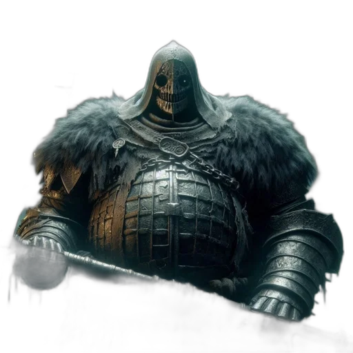 mask, sword, weapon, creature, concept art, fantasy art, 3d render, pixel art transparent PNG cut-out