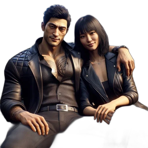 jacket, 3d render, photorealistic, concept art transparent PNG cut-out