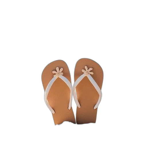 shoes, 3d render, earth tones, beach transparent PNG cut-out
