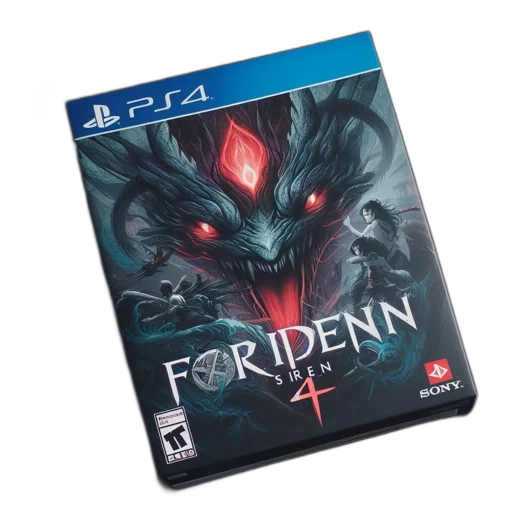 concept art, video, game, box, ps4, features, foridenn, siren transparent PNG cut-out