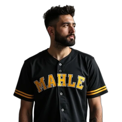 jacket, staff, animal, man, wearing, black, white, baseball transparent PNG cut-out