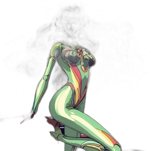 robot, dress, dragon, concept art, fantasy art, comic book art, cyberpunk, fire transparent PNG cut-out