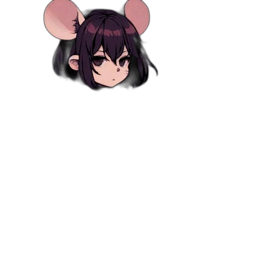 animal, mask, face, hat, anime, pixel art, concept art, cartoon transparent PNG cut-out