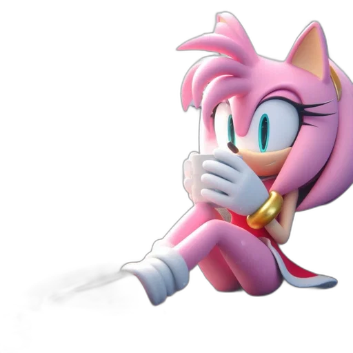 staff, animal, weapon, creature, 3d render, concept art, pixel art, vaporwave transparent PNG cut-out