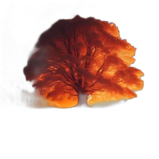 crown, hair, food, tree, photorealistic, 3d render, concept art, oil painting transparent PNG cut-out